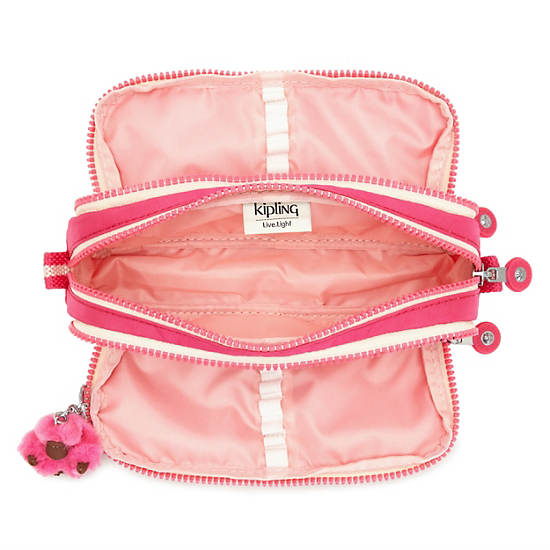 Kipling Gitroy Pencil Case Vesker Rosa | NO 1308HA